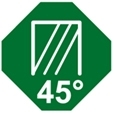 45°