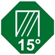 15°